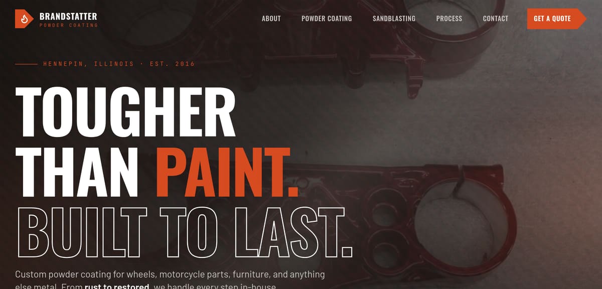Brandstatter Powder homepage